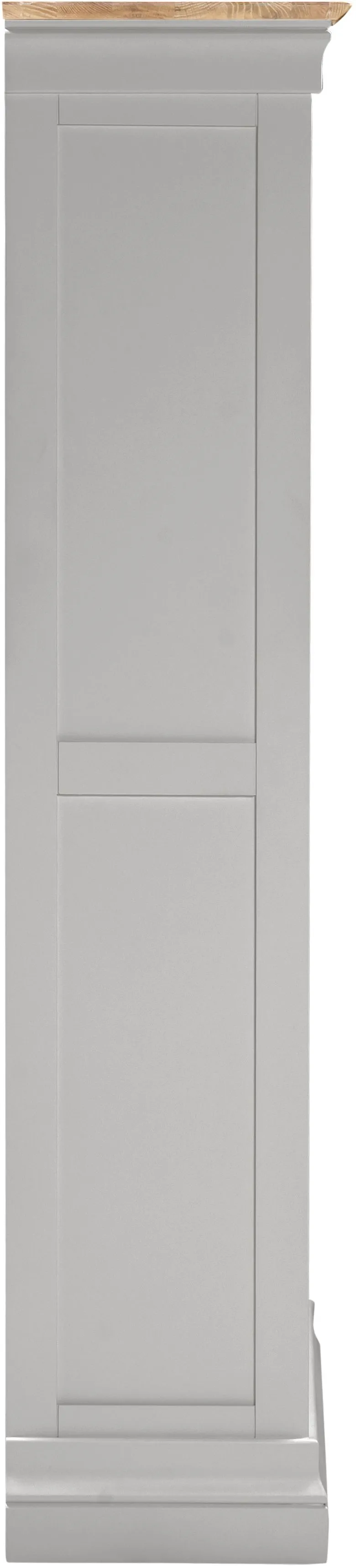 Seconique Bordeaux Bookcase (Fully Assembled) in Light Grey 5