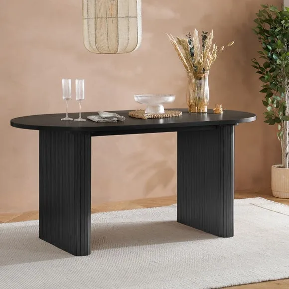 Axel 6 Seater Oval Dining Table 1