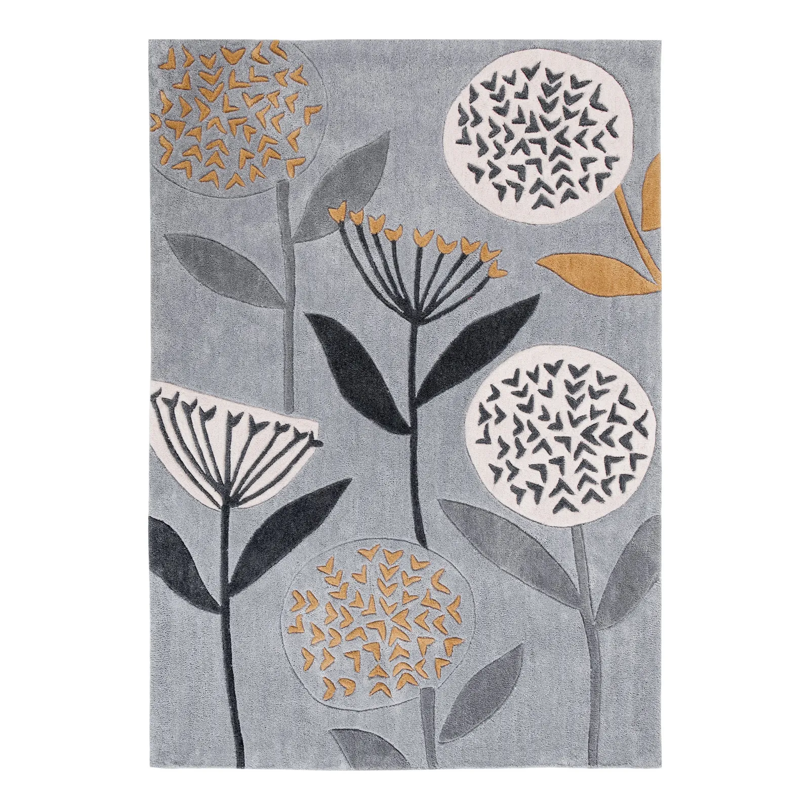 Elements Grey Emmott Rug Grey