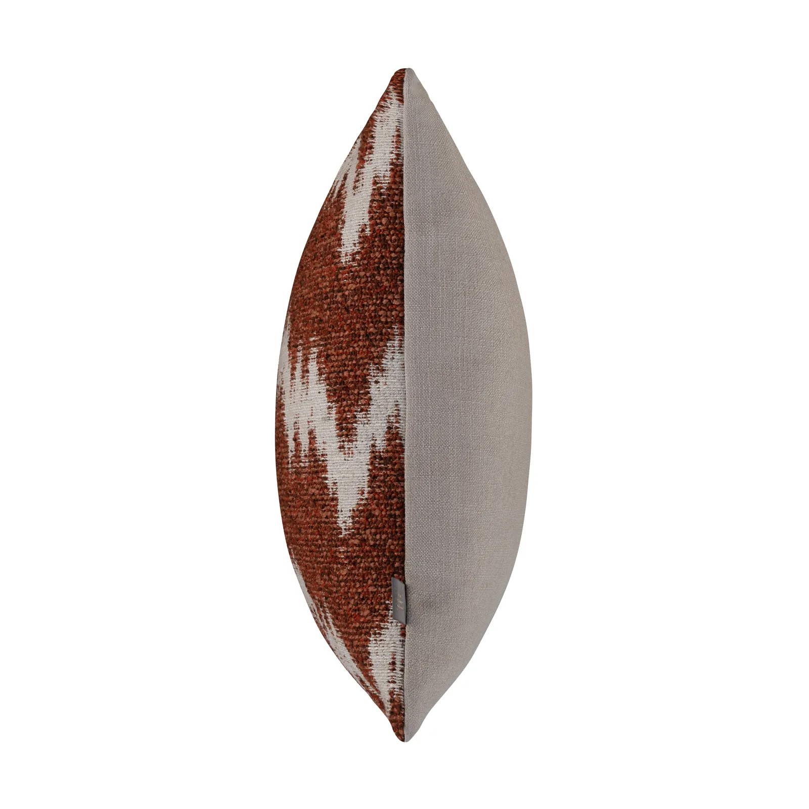 Zigzag Rust Cushion, Square, Orange | Barker & Stonehouse 3