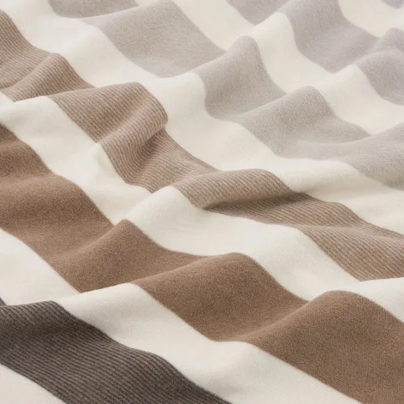 Sloane Striped Throw Blanket 2