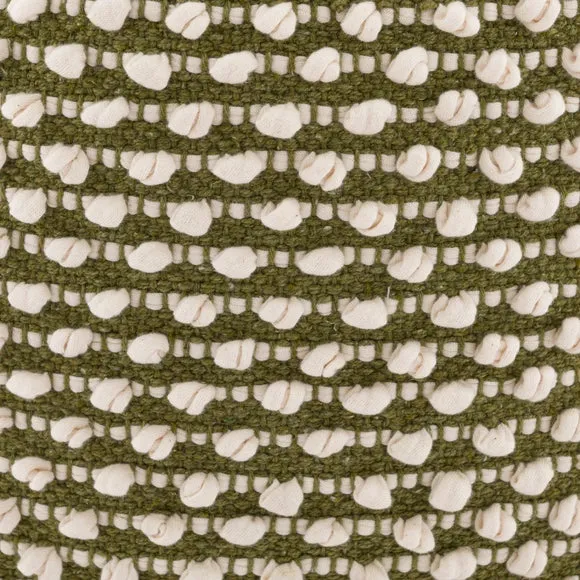 Jersey Bobble Round Pouffe 2