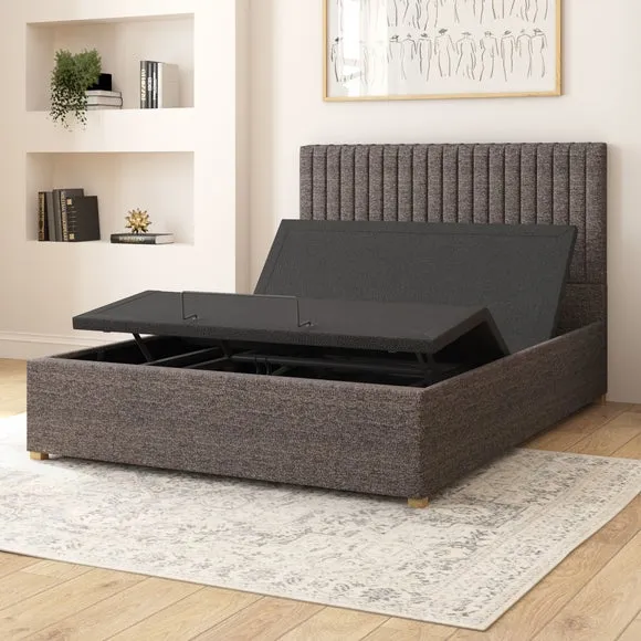 Grant Saxon Twill Adjustable Bed 4