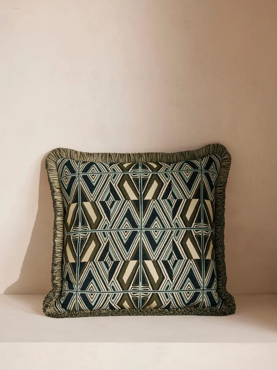 Aspen Square Cushion, Olive