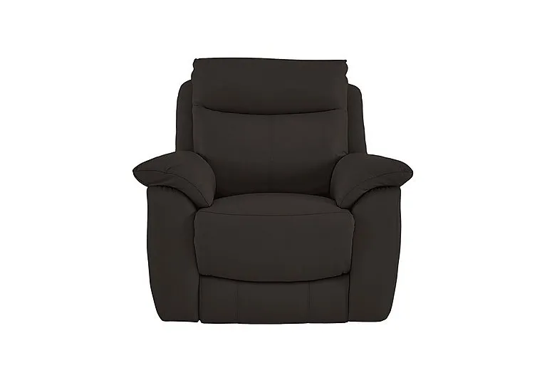 Echo Leather Armchair - Dark Chocolate