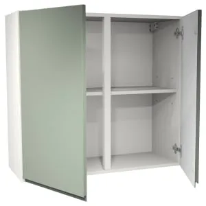 Wickes Madison Reed Green Wall Unit - 800mm 2