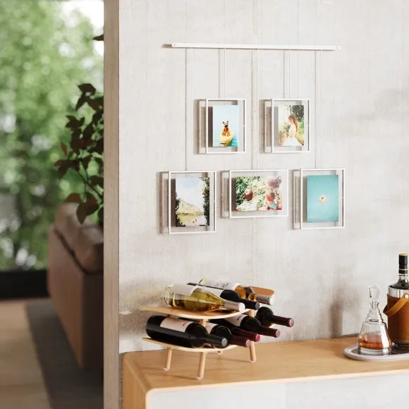 Umbra Set of 5 Exhibit Display Hanging Photo Frames 2