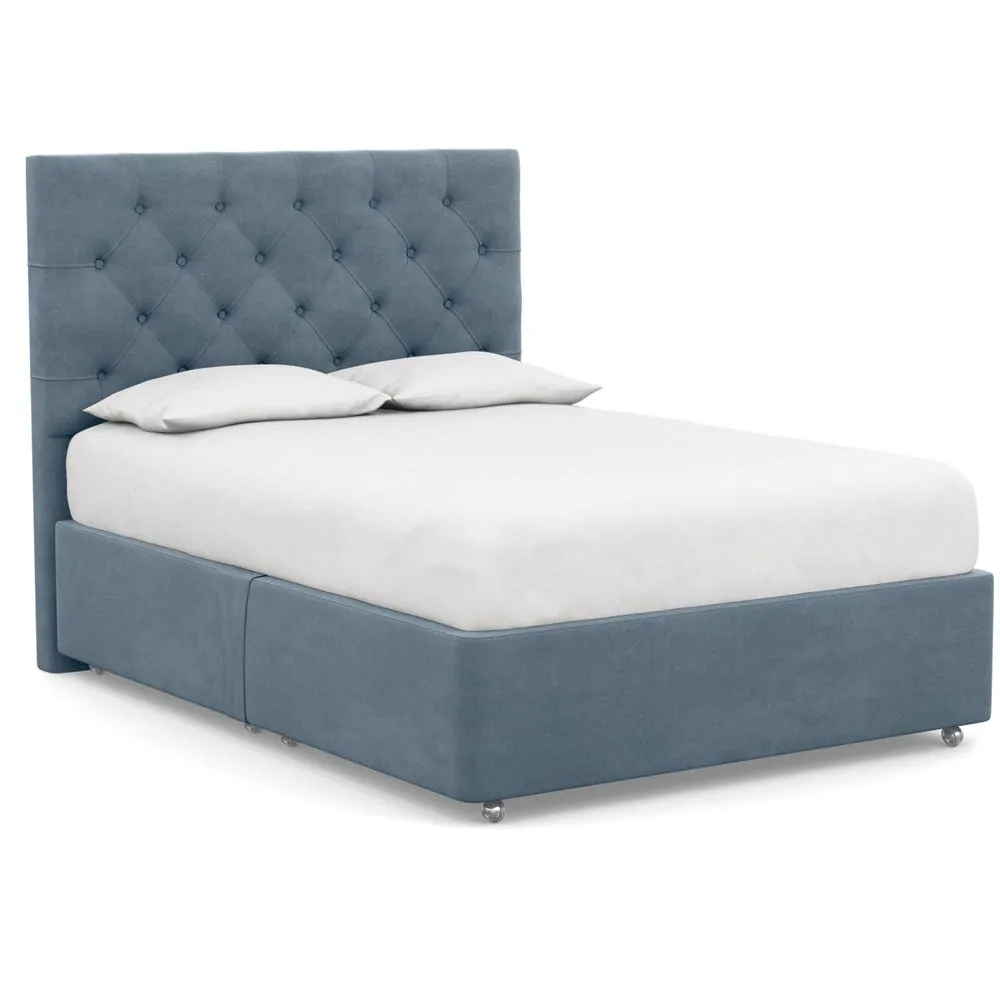 Heal's Balmoral Headboard King Capelo Linen-Cotton Mineral