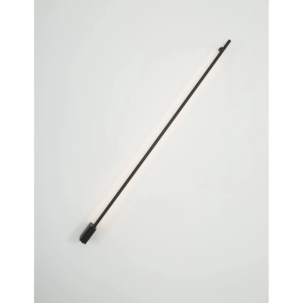 Netlighting Gropius 90cm Wall Lamp Sandy Black Aluminium LED 15W 507Lm 3000K 4