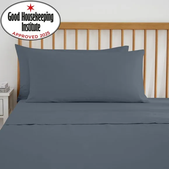 Pure Cotton Kingsize Pillowcase Pair