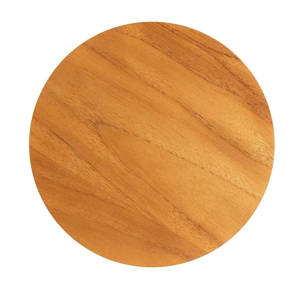 Netlighting Clean Flush Wall Lamp Teak in Brown 5