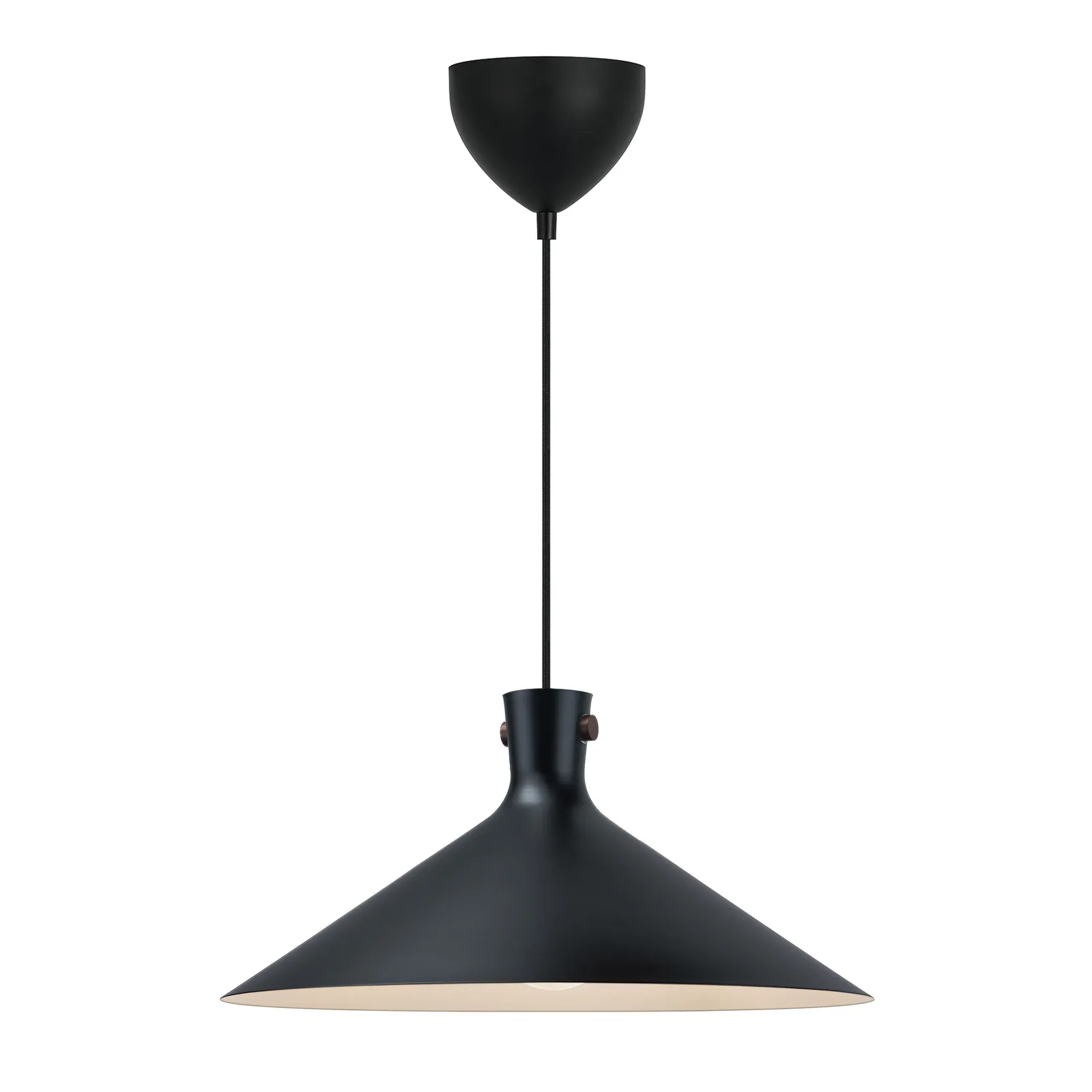 Nordlux Dorina Pendant Light Black Metal Dining Room E27 Mains 45cm 2