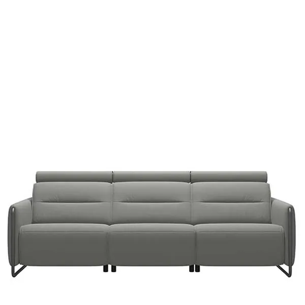 Stressless Emily 3 Seater 3 Power Recliner Quickship - Barker & Stonehouse