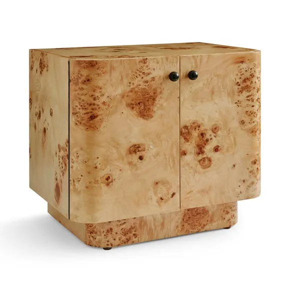 Seana 2 Door Bedside Table 6
