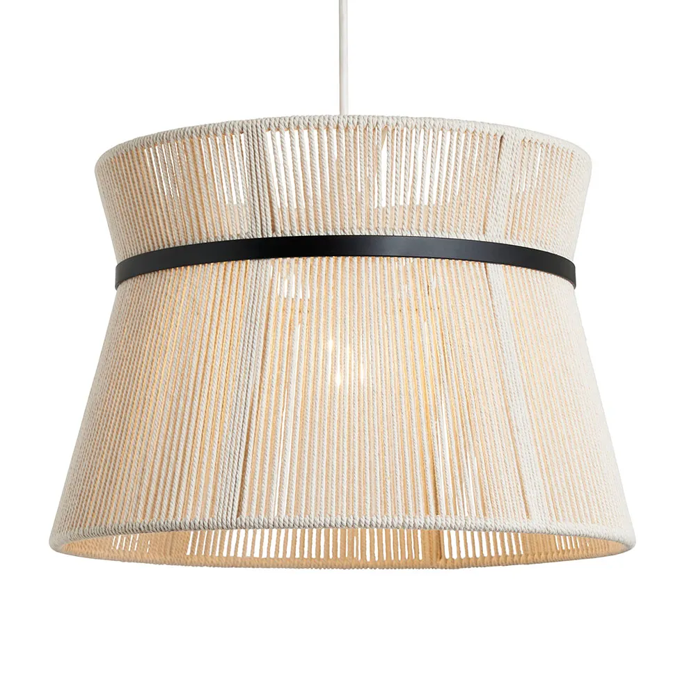 Vera String Bound Double Easyfit Shade, Natural