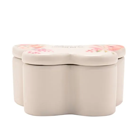 The Cottage Garden Butterfly Ceramic Trinket Box 5