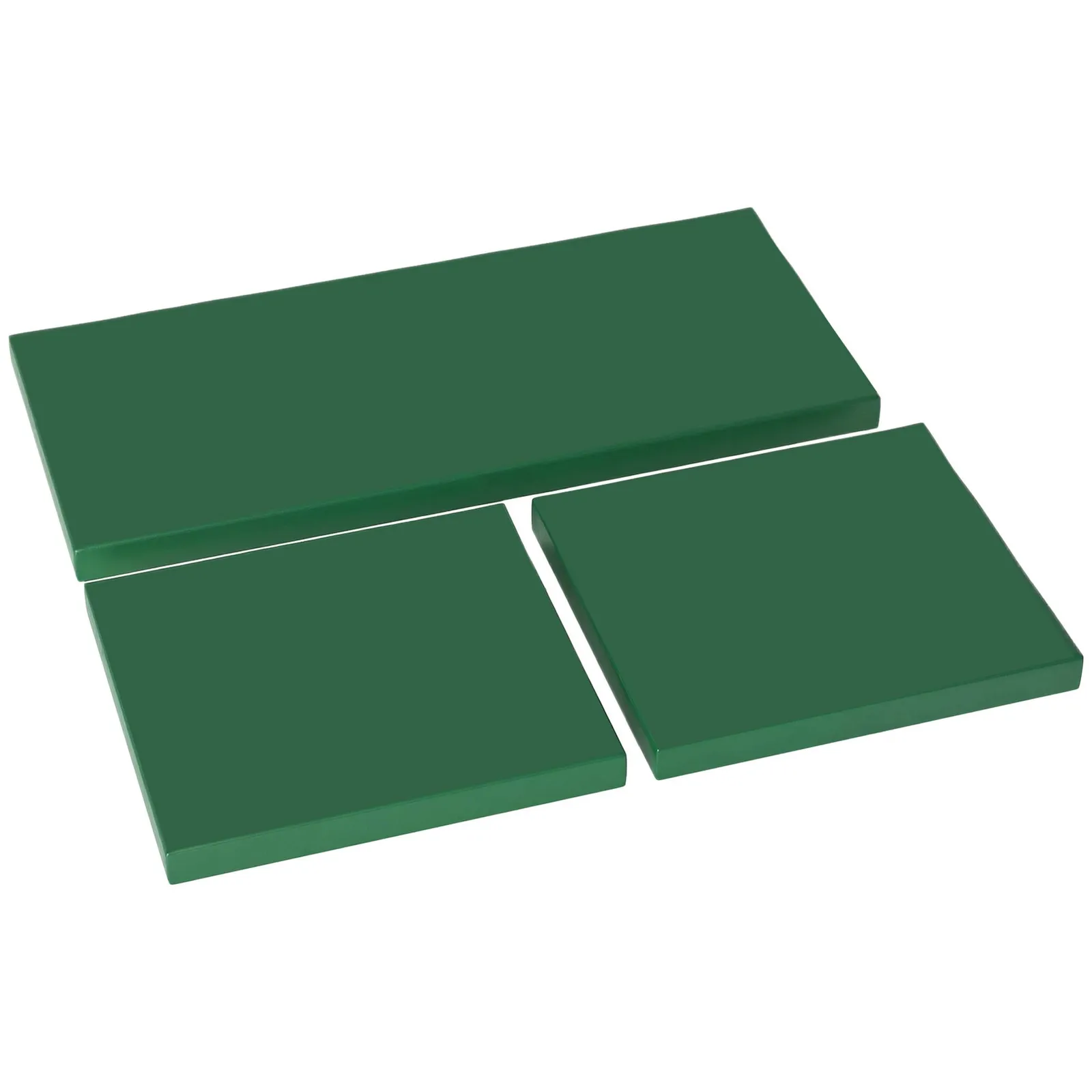 OUTSUNNY 3PCs Rattan Garden Seat Cushions Pads for Patio Furniture Green 2