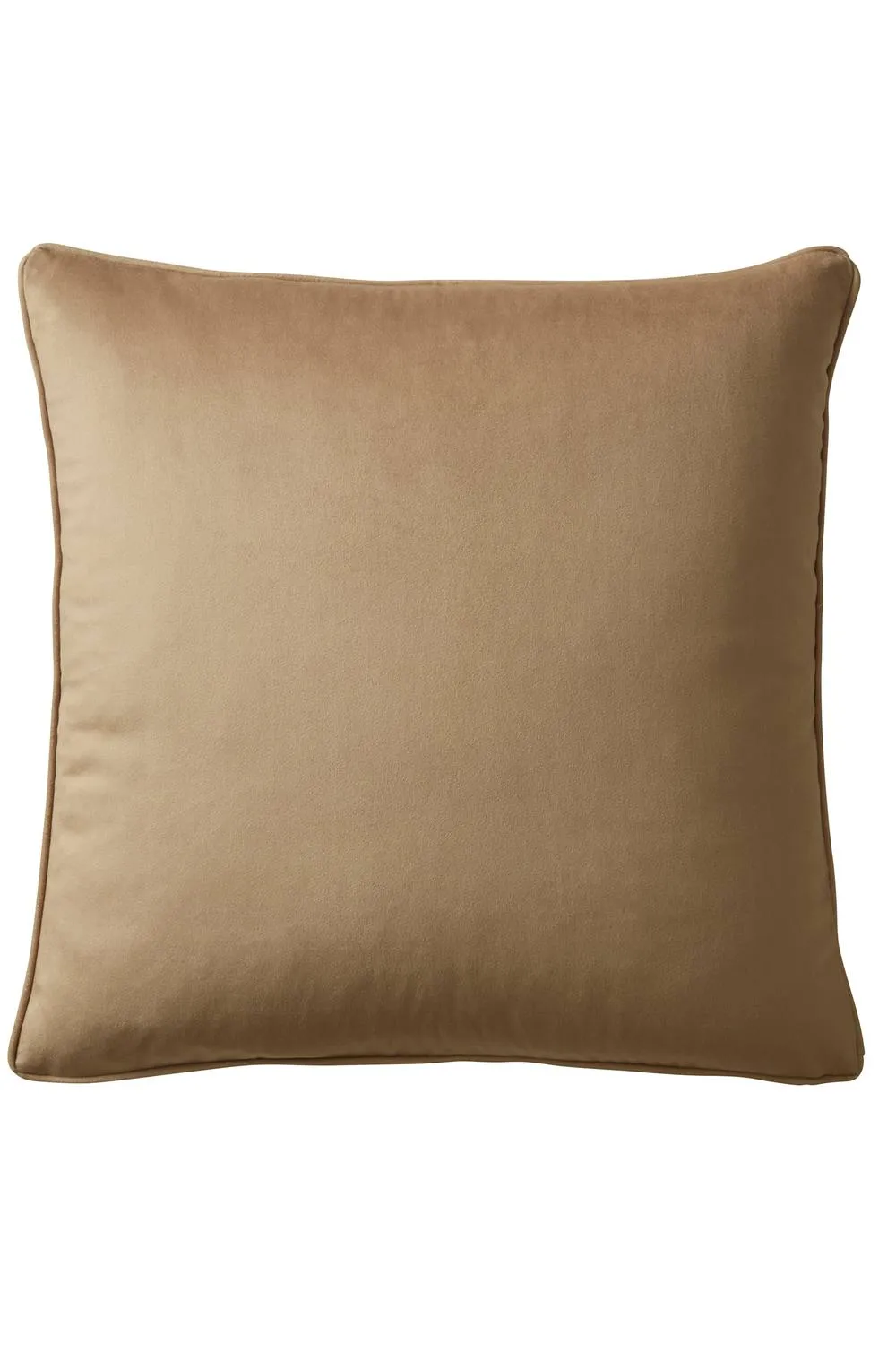 Appletree 'Harlan' Velvet Filled Cushion in Taupe 2