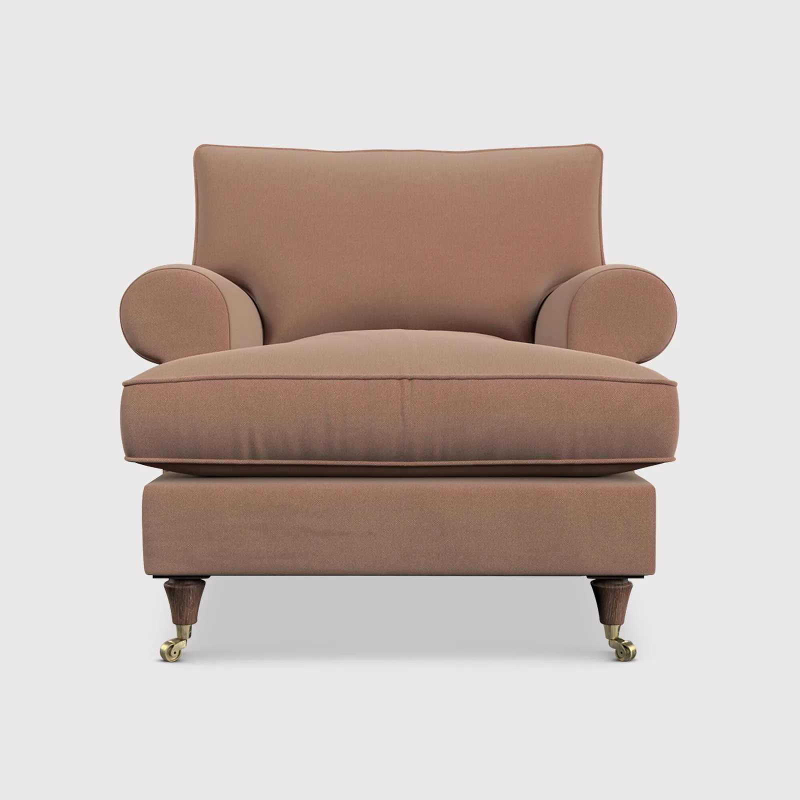 English Heritage Finch Accent Armchair, Pink Fabric | Barker & Stonehouse 1