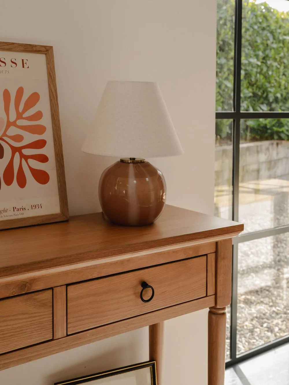 Statement Furniture Blenheim Oak Console Table - Large in Brown 2