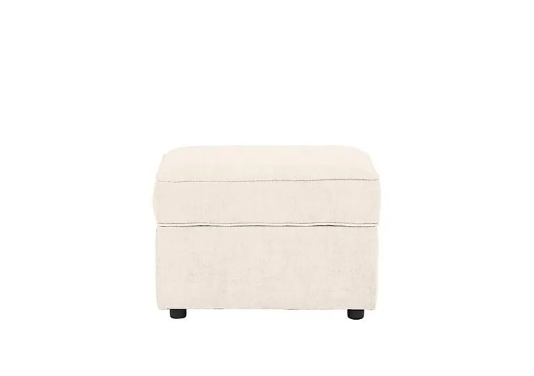 Primrose Storage Footstool - Coconut