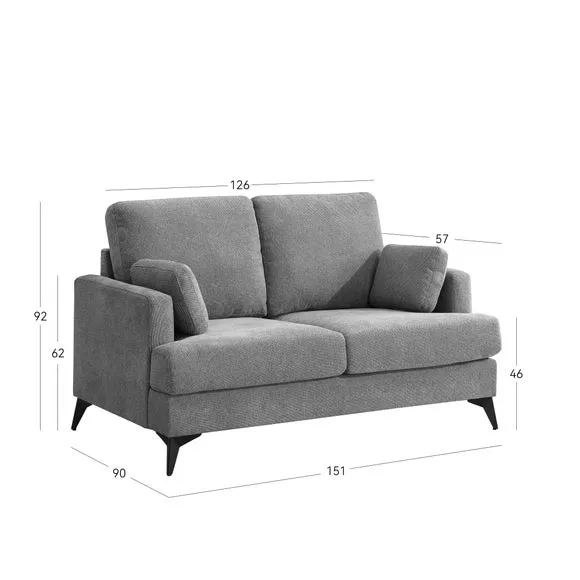 Ernie 2 Seater Sofa 4