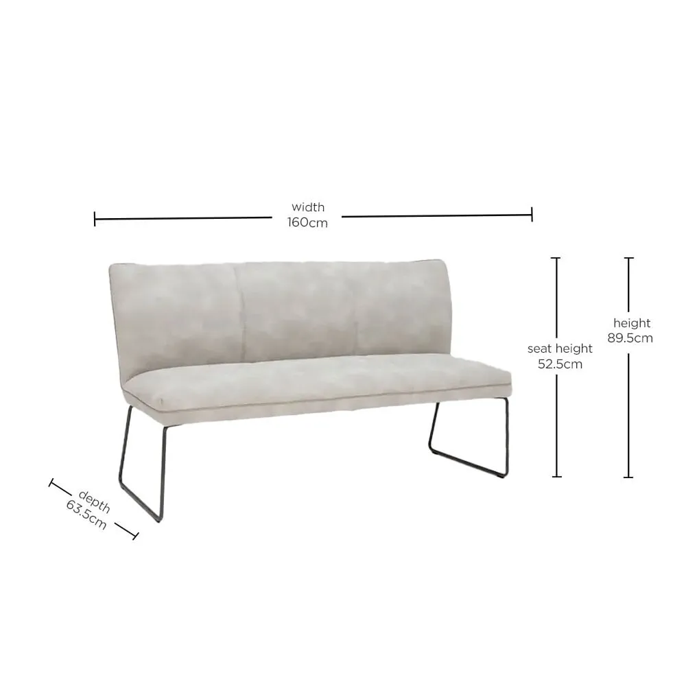 Bridgford Loveseat Sofa, Neutral | Barker & Stonehouse 4