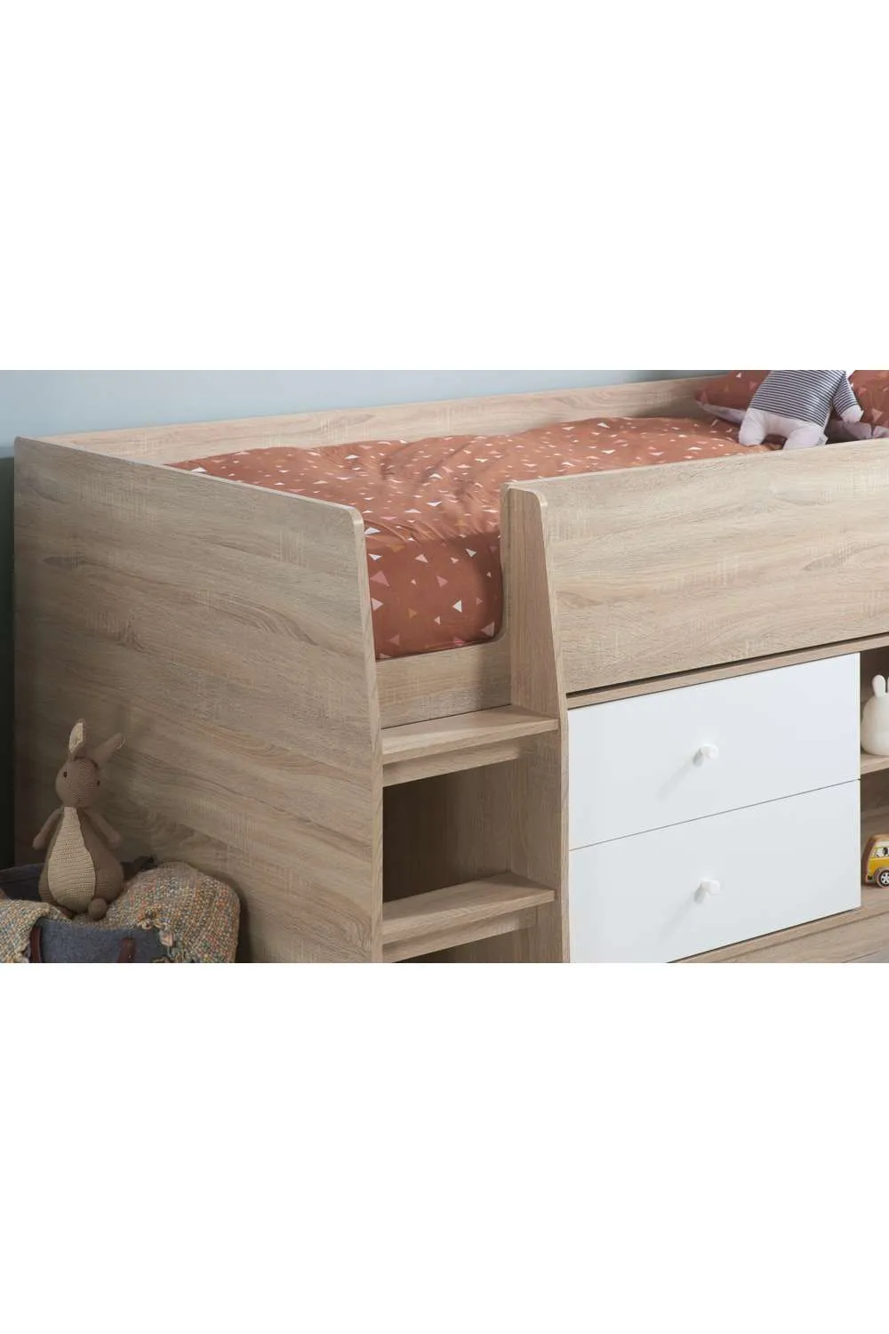 Birlea Leyton Cabin Bed in Light Brown 3