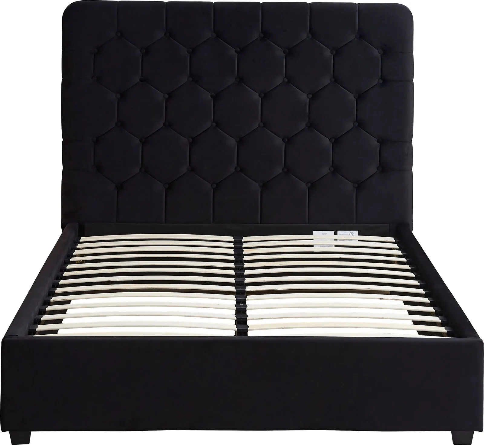 Seconique Madison 4'6" Bed (Double) in Black 3