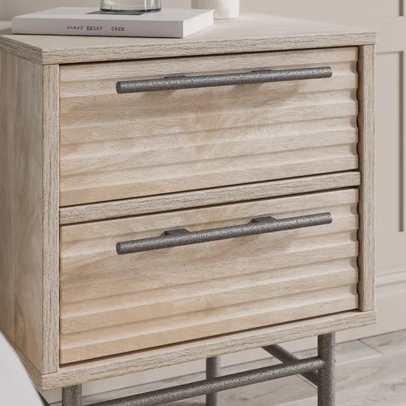 Bryant 2 Drawer Bedside Table 3