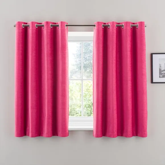 Genoa Chenille Blackout Eyelet Curtains 5
