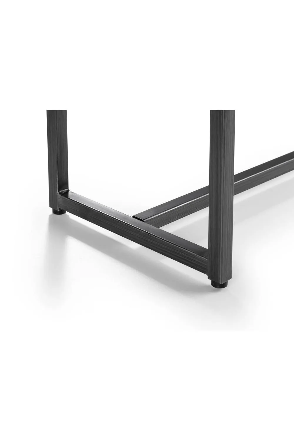 Julian Bowen Brooklyn 2 Seater Upholstered Dining Bench in Charcoal 5