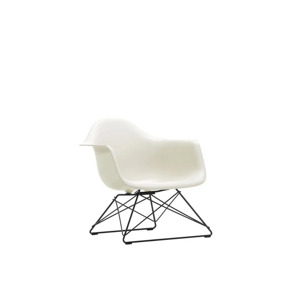 Vitra Eames LAR Chair Pebble Basic Dark Powder Coated Wire Base With Cross Struts 1