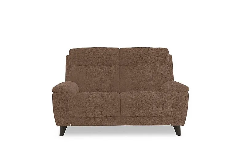 Dreamer 2 Seater Fabric Sofa with Power Recliner - Hazelnut