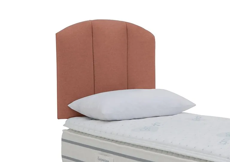 Banff Strutted Headboard - Single - Burnt Orange