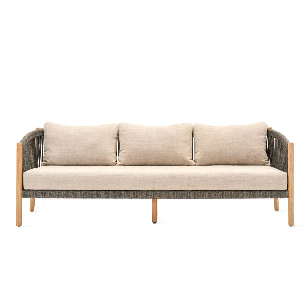 Vincent Sheppard Lento Lounge Sofa 3 seater Almond 3