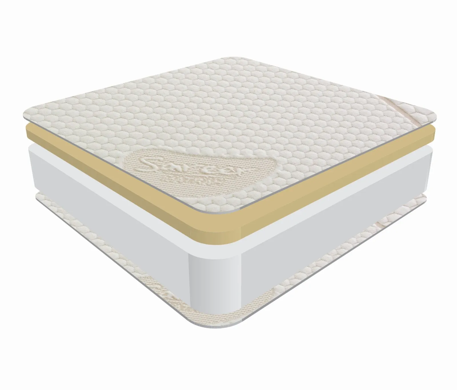 Sareer Furniture Limited Value Memory Foam Mattress in White 4