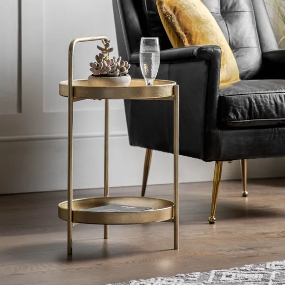 Bath Side Table, Iron 1