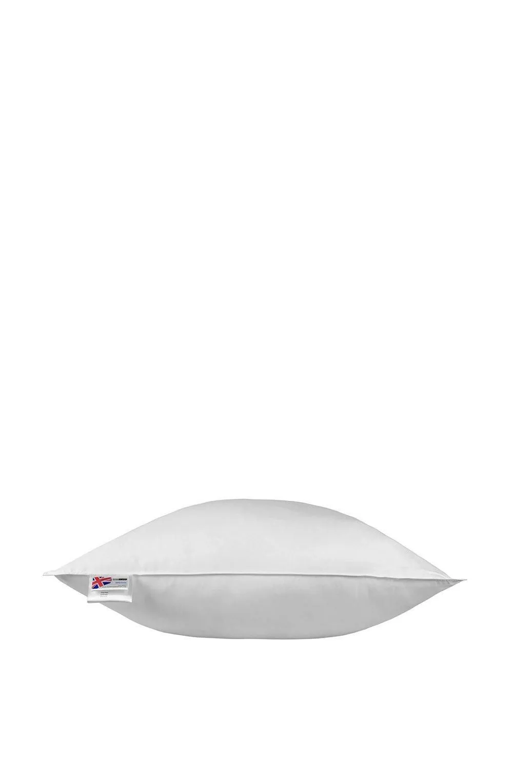 Homescapes Microfibre Euro Continental Square Pillow - 80cm x 80cm (32"x32") in White 4