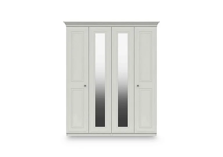 Marylebone 4 Door Wardrobe with 2 Mirror Doors