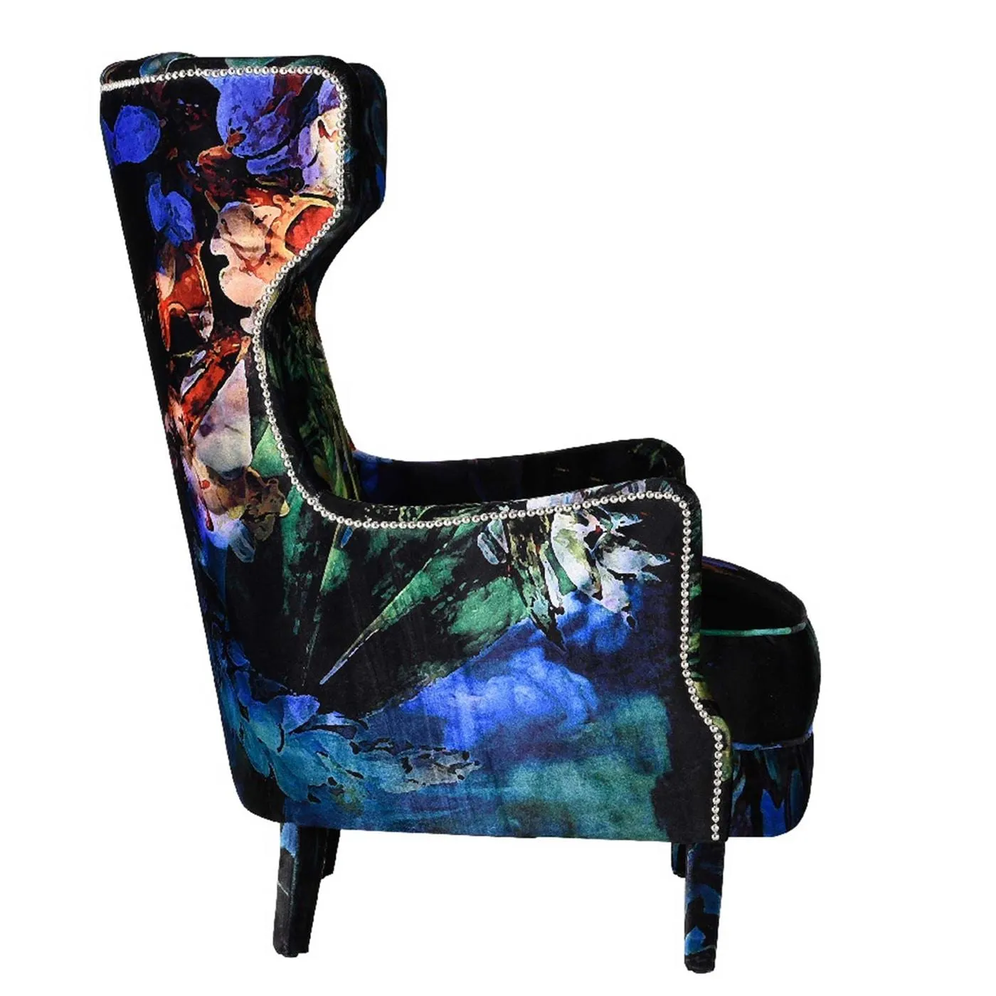 Timothy Oulton Manor Armchair, Black Fabric | Barker & Stonehouse 3