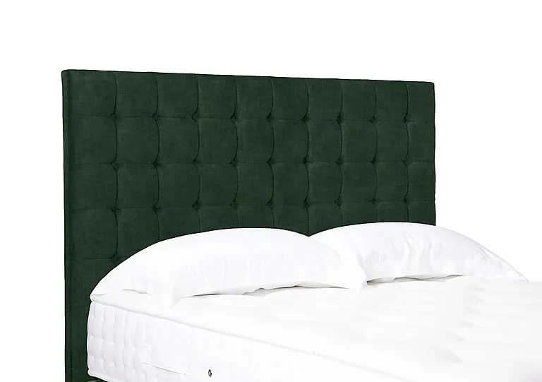 Artisan Collection Dot Medium Floor Standing Headboard - Single - Tormaline Green