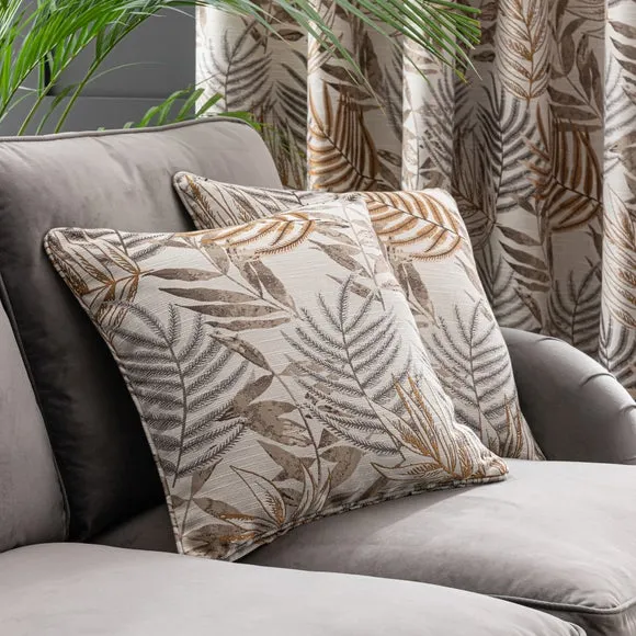 Leaf Jacquard Cushion 2
