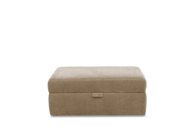 Retreat Large Fabric Storage Footstool