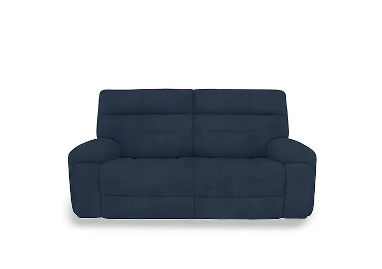 Cinemax Fabric 3 Seater Sofa - Dark Blue