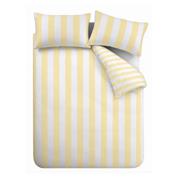Catherine Lansfield Cove Stripe Duvet Cover and Pillowcase Set 6