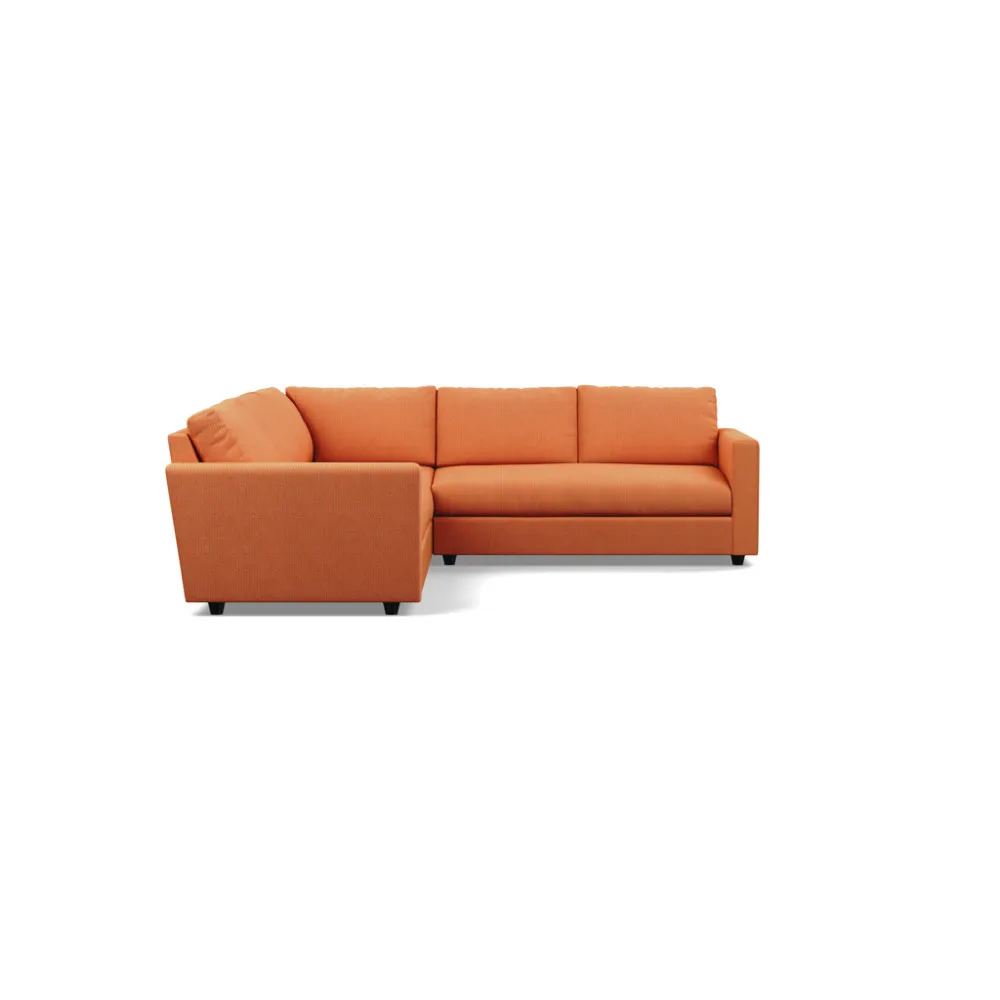 Heal's Nimbus II Large Corner Sofa Tejo Recycled Zinnia