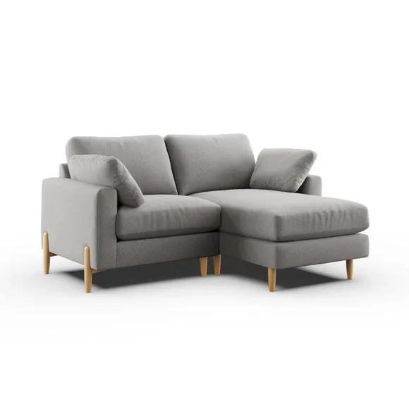 Apollo Soft Texture Corner Chaise Sofa 6