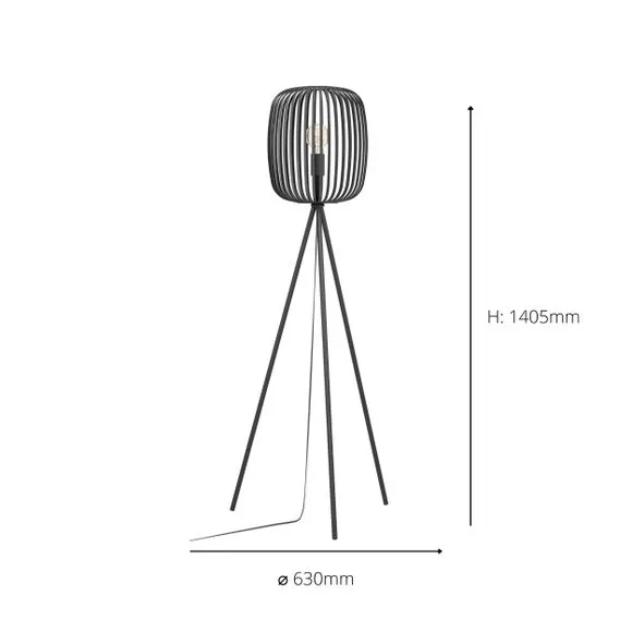 EGLO Romazzina Tripod Floor Lamp 5