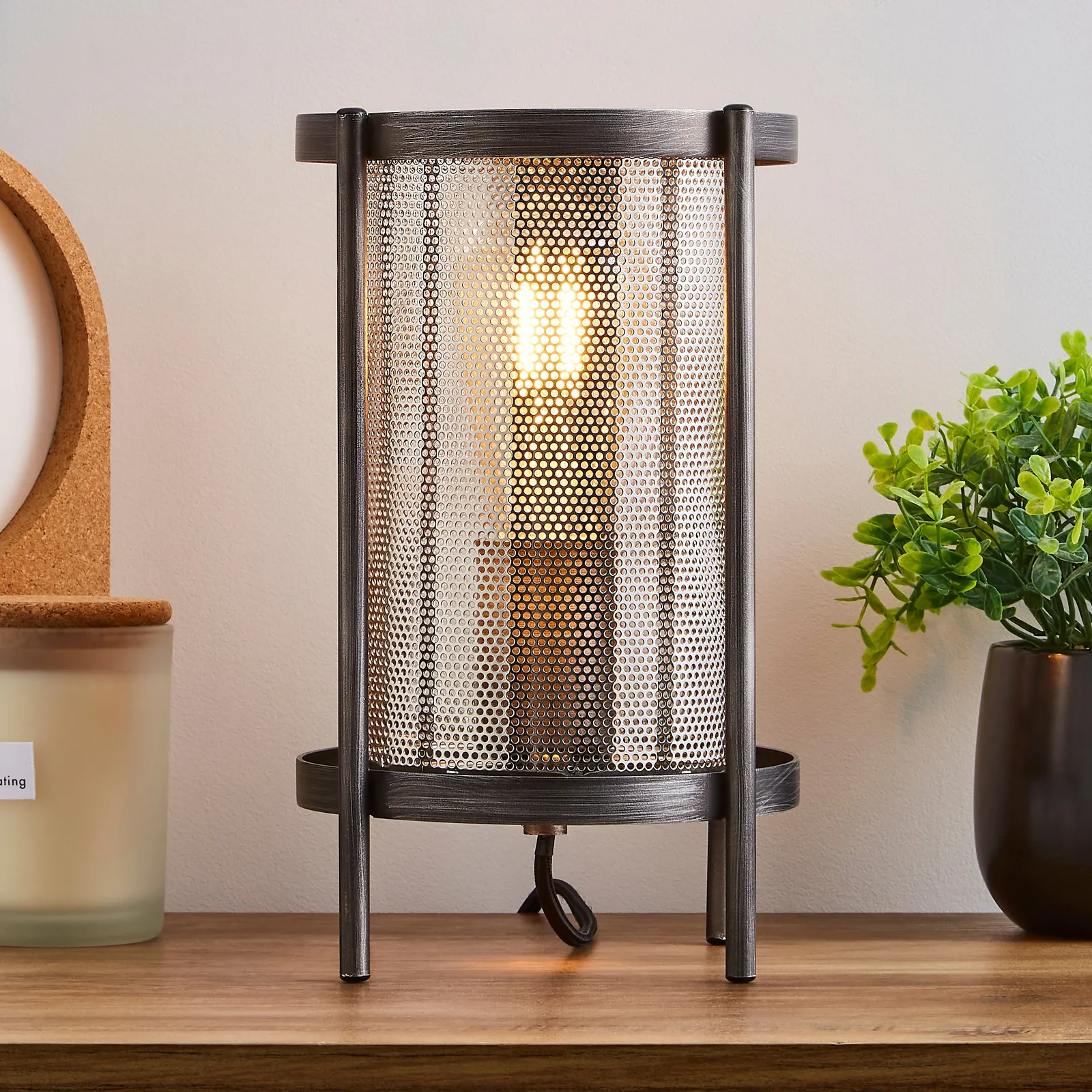 Stefan Table Lamp Grey